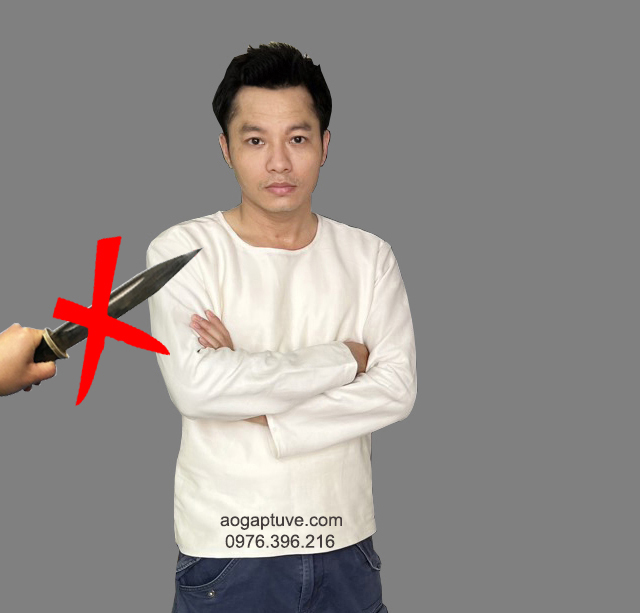 Chaleco anticuchillos (tela de manga larga)