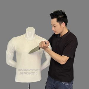 Áo giáo tự vệ | เสื้อกั๊กกันมีด (แขนสั้น - ผ้า) Áo giáo tự vệ | เสื้อกั๊กกันมีด (แขนสั้น – ผ้า)