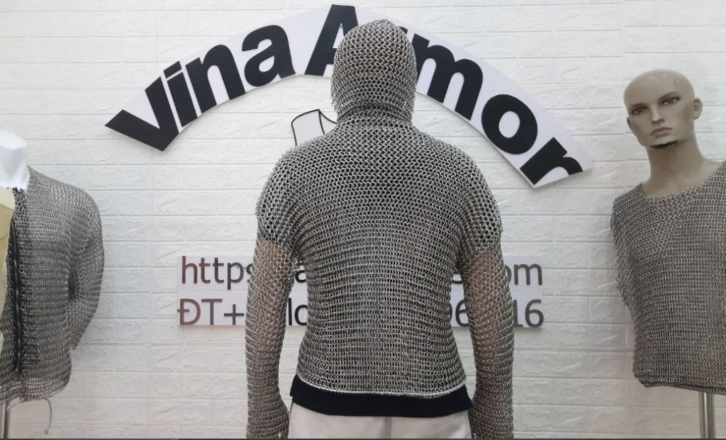 Áo giáo tự vệ | 连帽防刀背心 连帽防刀背心 - 图片 2